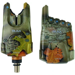 Set Avertizoare Wireless Cu Statie Carp Spirit Blax VX-R + Statie Camo 4+1