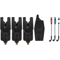 Set Avertizori Korum KRI Remote Alarm Set + Hangere, 3+1 Set Avertizori Korum KRI Remote Alarm Set + Hangere, 3+1