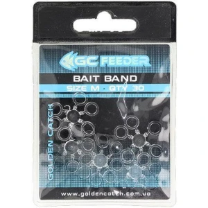 Inele Elastice GOLDEN CATCH Bait Bands, M, 30buc/pac