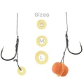 Inele Silicon ZFISH Micro Bait Bands, Marime S, 50buc/pac