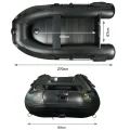 Barca Gonflabila CARP SPIRIT Black Boat Alu 270 Barca Gonflabila CARP SPIRIT Black Boat Alu 270