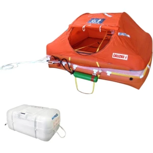 Pluta de Salvare LALIZAS Sea World II Container 10 Persoane