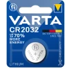 Baterie Varta Litiu CR2032 3V 20mm x h3.2mm B1