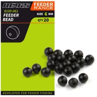 Bile Cauciuc Nevis Feeder Bead, 6mm, 20buc/plic Bile Cauciuc Nevis Feeder Bead, 6mm, 20buc/plic