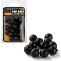Bile Pvc Nevis Power Cat Black Soft Beads, 15mm Bile Pvc Nevis Power Cat Black Soft Beads, 15mm