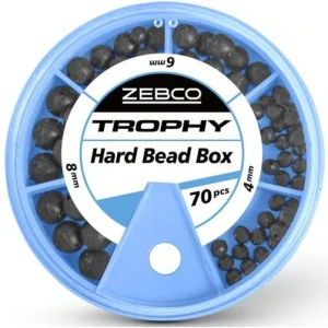 Bile Zebco de Cauciuc Rubber Beads Hard 70buc/set