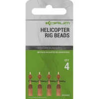 Bilute Antisoc Cu Agrafa Rapida Korum Smokescreen Helicopter Rig Beads, 4buc/pac Bilute Antisoc Cu Agrafa Rapida Korum Smokescreen Helicopter Rig Beads, 4buc/pac