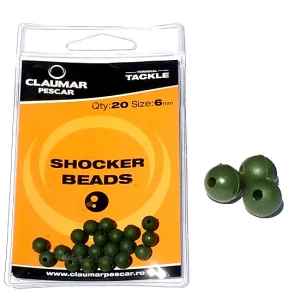 Bilute Cauciuc Claumar Shocker Beads Kaki 6mm 20Buc Bilute Cauciuc Claumar Shocker Beads Kaki 6mm 20Buc