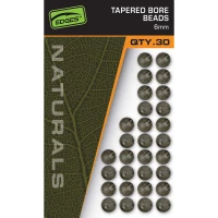 Bilute Cauciuc Fox Edges Naturals Tapered Bore Beads 6mm, 30buc/pac