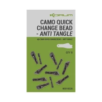 Korum Camo Quick Change Bead - Anti Tangle, 8buc/plic