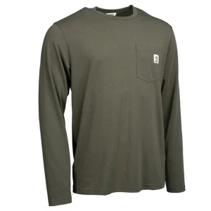 Bluza NASH Make It Happen Carp Logo Long Sleeve T Shirt Green, Marime L Bluza NASH Make It Happen Carp Logo Long Sleeve T Shirt Green, Marime L