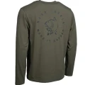 Bluza NASH Make It Happen Carp Logo Long Sleeve T Shirt Green, Marime S