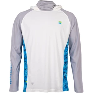 Bluza PRESTON Performance Hooded Sun Shirt UPF-40, Marimea M