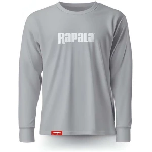 Bluza RAPALA Grey White Long Sleeve, Marime M Bluza RAPALA Grey White Long Sleeve, Marime M