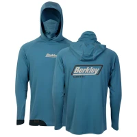 Bluza Uv Berkley Long Shirt Heather Teal, Masura L