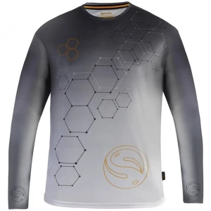 Bluza UV GURU Hexagon Sun Core UPF50+, Marime M