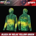 Bluza UV RELAX Blue Wave UPF 50+, Camo Green, Marime L