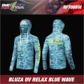 Bluza UV RELAX Blue Wave UPF 50+, Marime S Bluza UV RELAX Blue Wave UPF 50+, Marime S