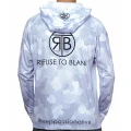 Bluza UV RTB REFUSE TO BLANK Long Sleeve Hoodie UPF 50+, Light Camo Grey, Marime XL