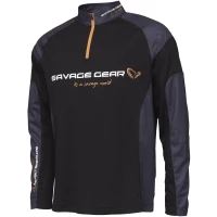 BLUZA SAVAGE GEAR TOURNAMENT GEAR BLACK INK MARIME M