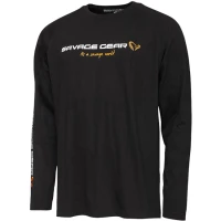Bluza Savage Signature Logo Long Sleeve Black Caviar Mar.xl