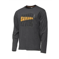 BLUZA SAVAGE SIMPLY LOGO-TEE LONG SLEEVE MARIME L