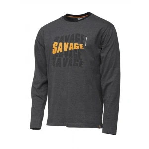 BLUZA SAVAGE SIMPLY LOGO-TEE LONG SLEEVE MARIME L BLUZA SAVAGE SIMPLY LOGO-TEE LONG SLEEVE MARIME L