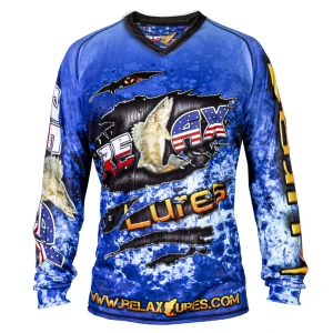 Bluza Competitie Relax Lures Blue XXL Bluza Competitie Relax Lures Blue XXL