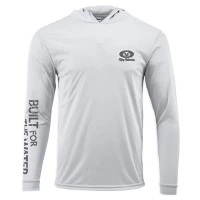 Bluza Flying Fisherman Built For Water Performance Hoodie Tee Silver Xxl Bluza Flying Fisherman Built For Water Performance Hoodie Tee Silver Xxl