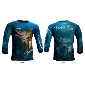 Bluza Jaxon Maneca Lunga Zander Blue XXL Bluza Jaxon Maneca Lunga Zander Blue XXL