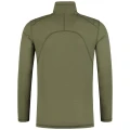 Bluza KORDA Kool Quick Dry Long Sleeve Zip Neck, Olive, Marime M
