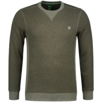 Bluza Korda Crew Neck Jumper, Olive, Marimea S Bluza Korda Crew Neck Jumper, Olive, Marimea S