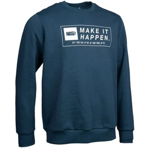 Bluza NASH Make It Happen Coordinates Jumper Navy Blue, Marime XL