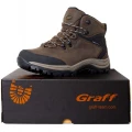 Ghete Graff Dakota TRekking Brown, Marime 43
