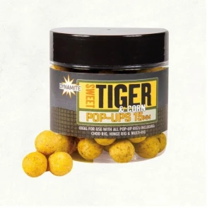 Boilies Dynamite Baits Sweet Tiger & Corn Pop-ups 15mm