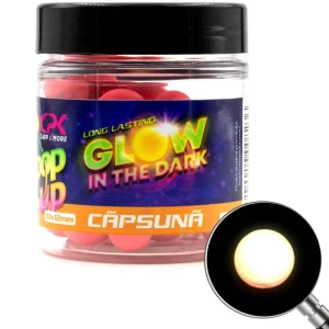 Pelete Flotante CPK Feeder Glow in the Dark, Capsuna, 10/12mm