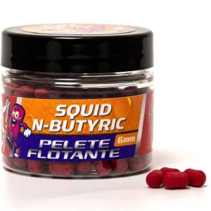 Pelete Flotante CPK Feeder, Squid N-Butyric, 6mm, 20g
