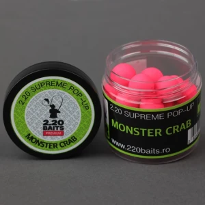 Pop Up 2.20 Baits Supreme, Roz, Monster Crab, 16mm, 100ml Pop Up 2.20 Baits Supreme, Roz, Monster Crab, 16mm, 100ml