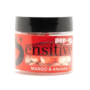 Pop Up Addicted Carp Baits Sensitiv, Mango Ananas, 10mm Pop Up Addicted Carp Baits Sensitiv, Mango Ananas, 10mm