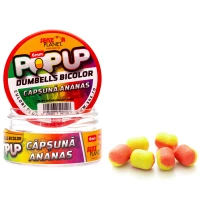Pop Up Dumbells Bicolor Senzor Planet, Capsuna & Ananas, 6mm, 15g