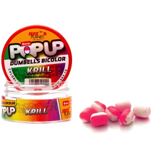 Pop Up Dumbells Bicolor Senzor Planet, Krill, 6mm, 15g