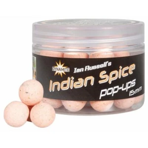 Pop Up Dynamite Baits Ian Russell's Indian Spice 15mm