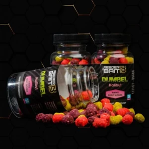 Pop Up Feeder Bait Dumbell Fluo, Halibut, 10/8mm, 100ml