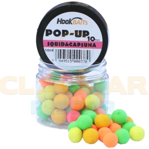 Pop Up Hook Baits, Squid & Capsuna, 10mm, 50ml
