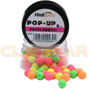 Pop Up Hook Baits, Tutti Frutti, 8mm, 30ml Pop Up Hook Baits, Tutti Frutti, 8mm, 30ml