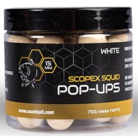 Pop Up Nash Scopex Squid 2024, White, 12mm, 75g