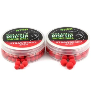 Pop Up Steg Solubil Smoke Ball, Capsuna, 8-10mm, 20g