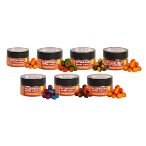 Wafters Benzar Mix Bicolor Smoke Wafter Dumbells Mango&N-Butyric 10x8mm Wafters Benzar Mix Bicolor Smoke Wafter Dumbells Mango&N-Butyric 10x8mm