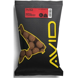 Boilies Avid Classic, Squid & Strawberry, 20mm, 1kg