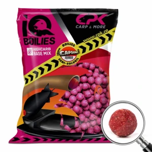 Boilies CPK IQ Semisolubile, Strawberry, 24mm, 5kg